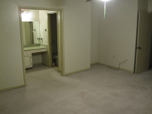 Master bath from master bedroom - 607 Cox Ave