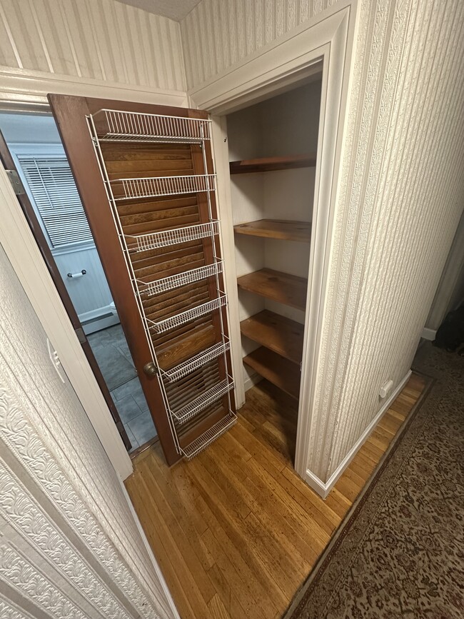 Hallway storage closet - 5 Crestshire Dr