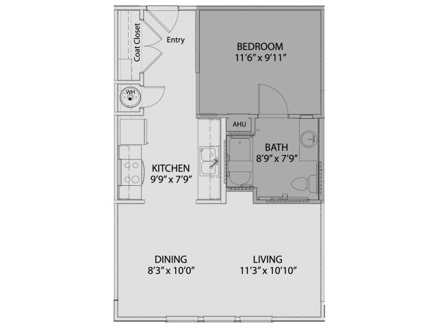 Studio/1BA - The Terraces at Haven for Hope