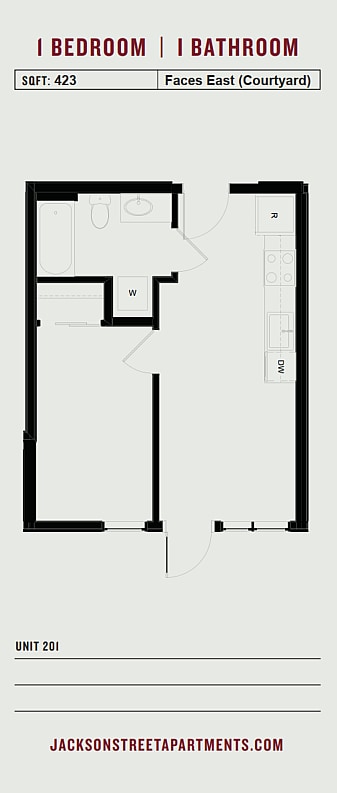 Floorplan - Jackson Street
