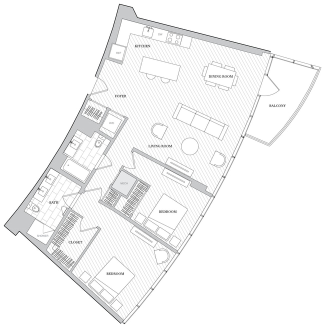 Floorplan - The Hepburn