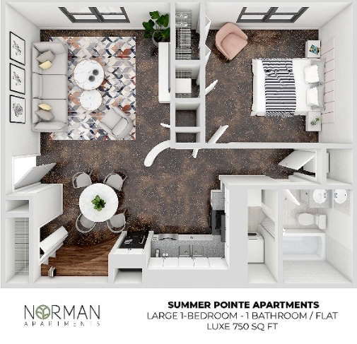 Floorplan - Springfield Apartments