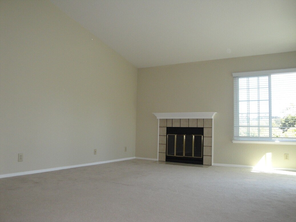 Living Room w/ Fireplace - 515 Canyon Oaks Dr