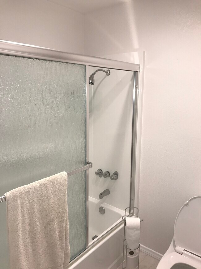 Bathroom - Shower & Toilet - 8500 Falmouth Ave