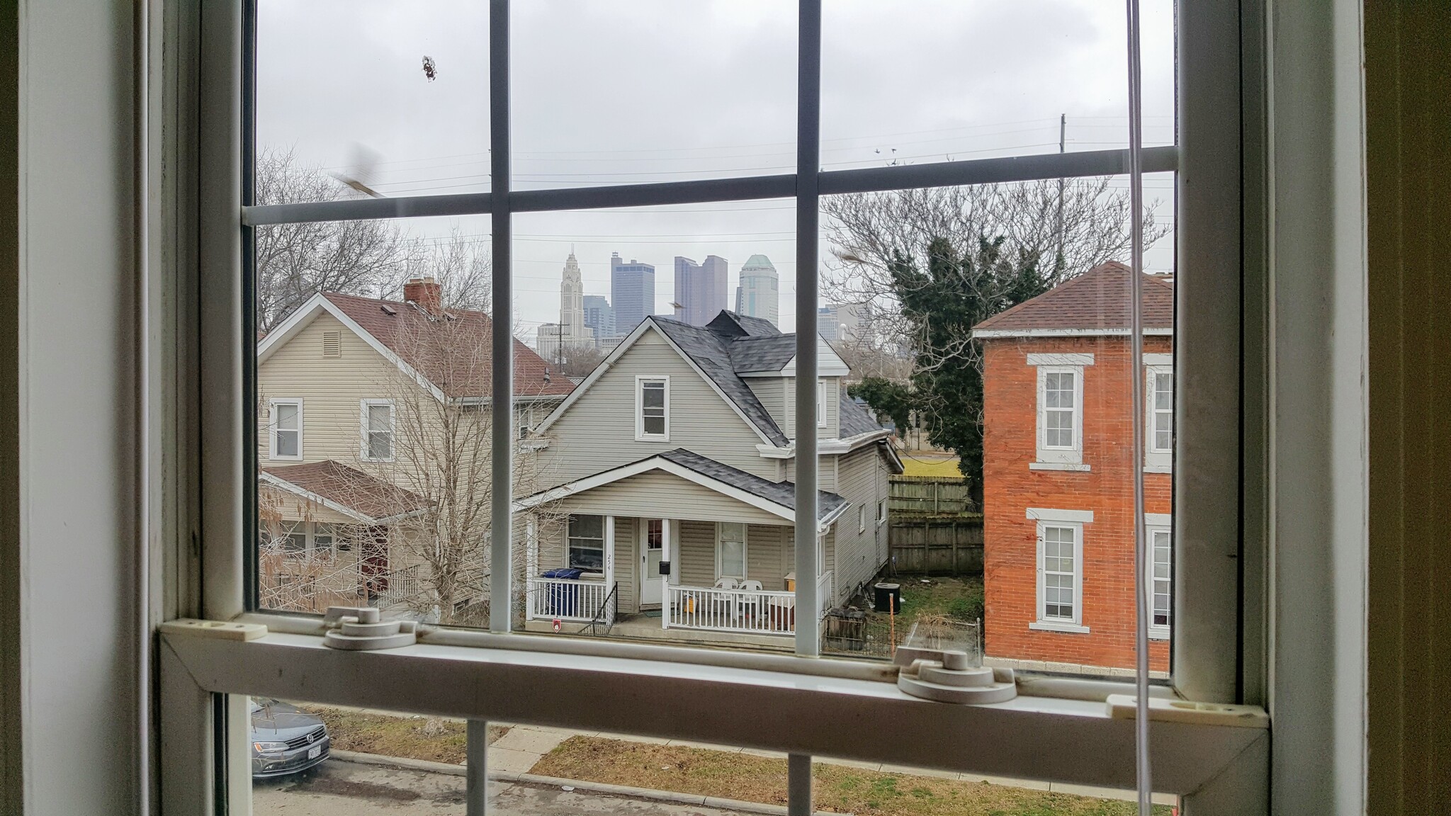 View of Downtown Columbus from Upstairs Front Bedroom - 257 S Skidmore St