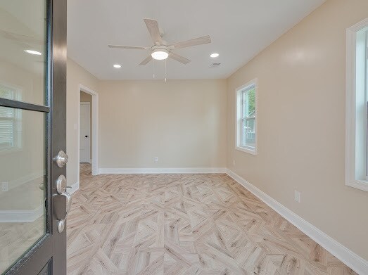 Living Room from Front Door View - 1405 Holt St