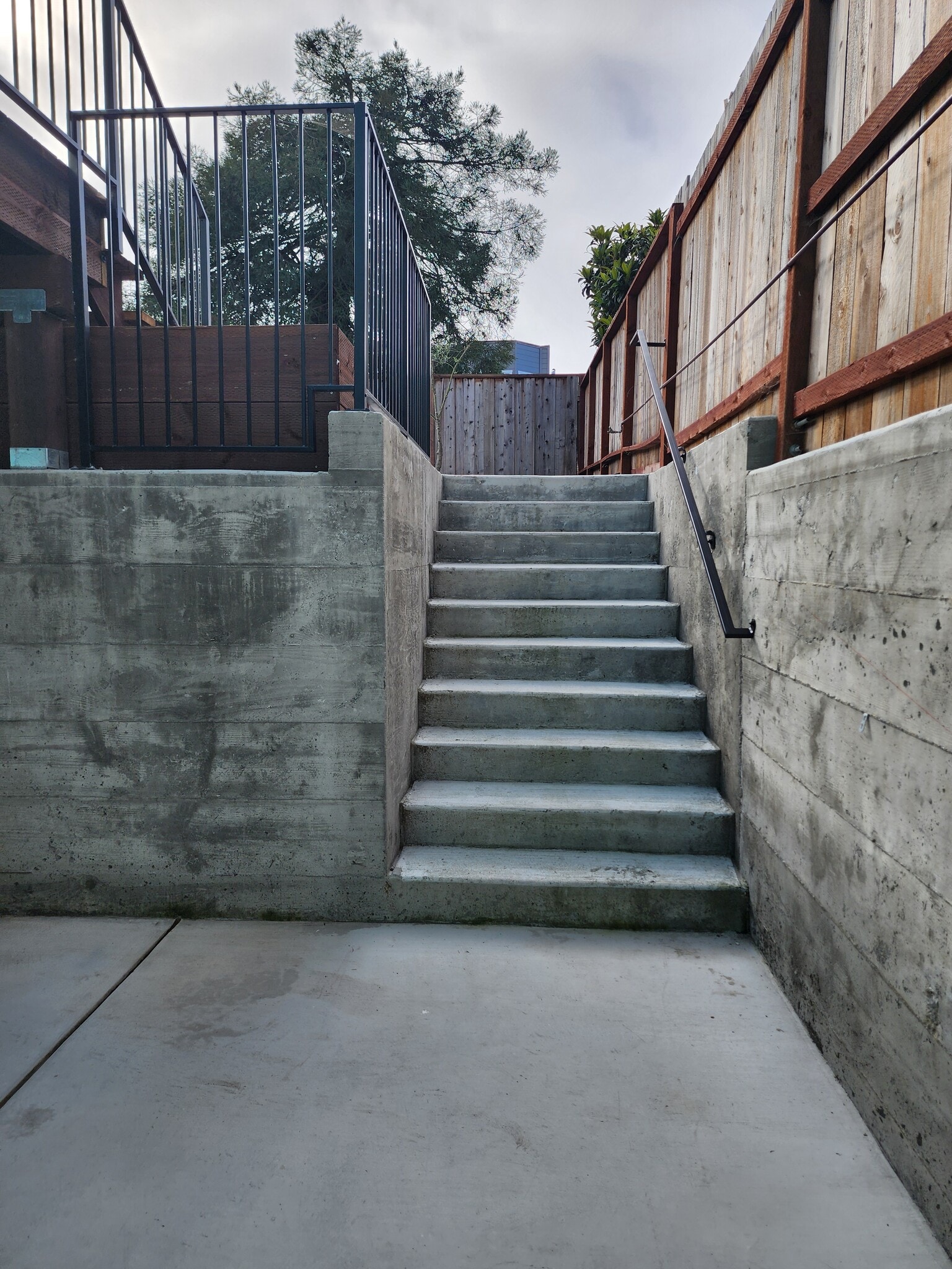 Stairwell to Yard - 475 18th Ave