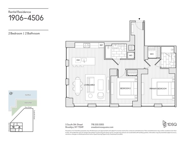 Floorplan - One Domino Square