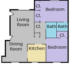 2BR/1.5BA - Chapel Hill