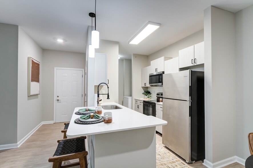 Modern finishes meet everyday functionality - Forty57 Apartments