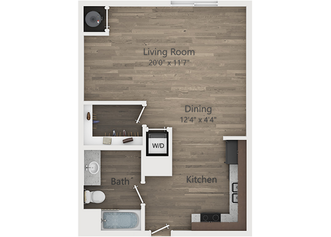 Floorplan - 600 Lofts Apartments