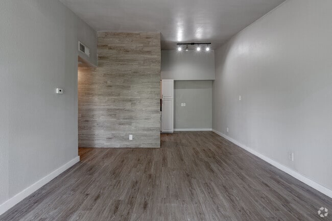 1BR, 1BA - 650SF - Living Room - APEX Modern Living