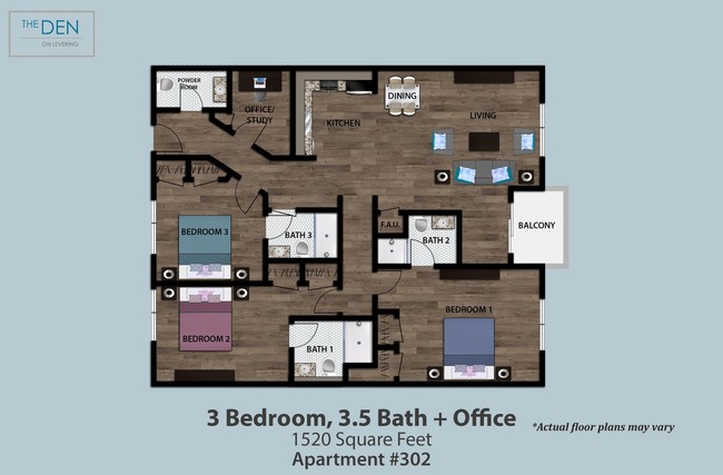 Floorplan - The Den On Levering