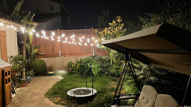 Backyard #3 with lights - 297 Drummond Dr