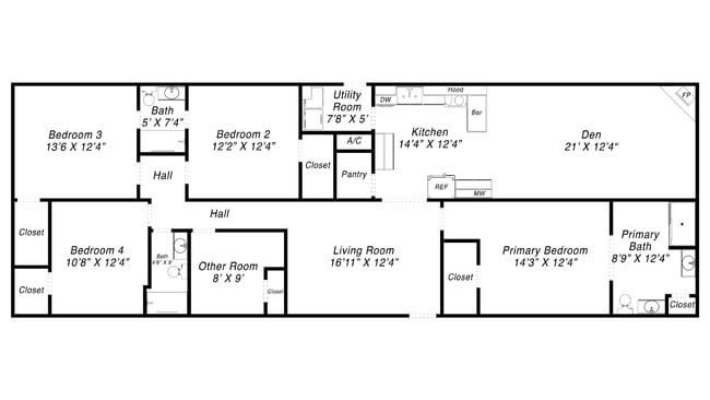 Building Photo - For Rent: 4+BR, 3BA