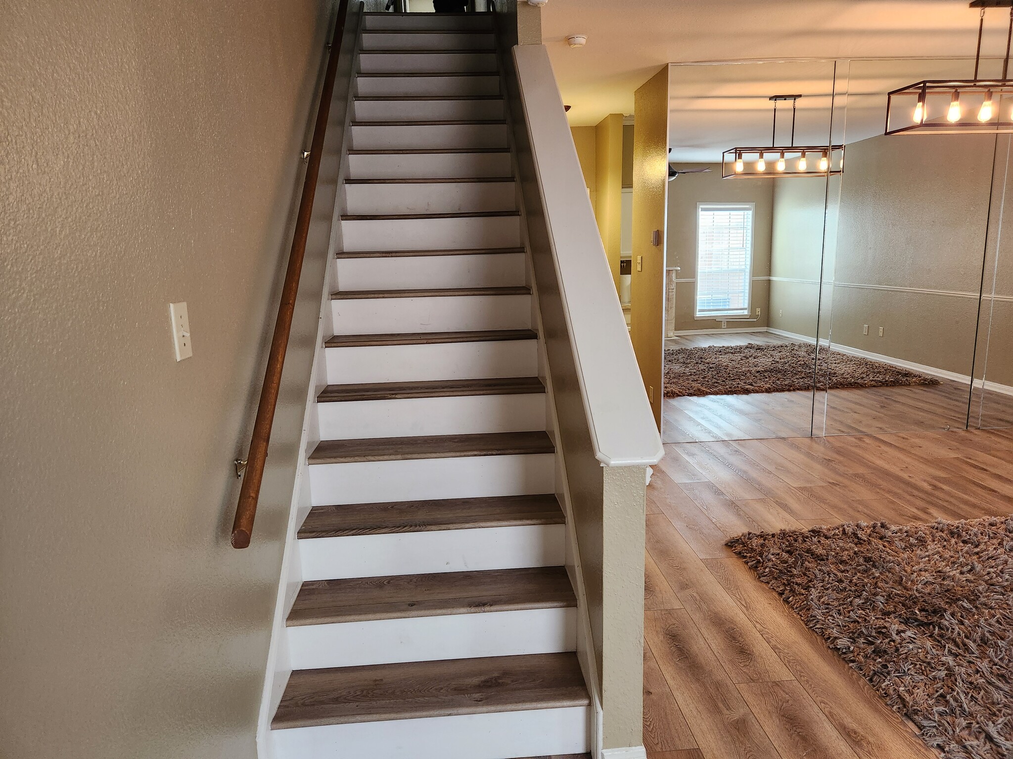 Stairs to Upstairs Bedrooms - 4001 Tanglewilde St