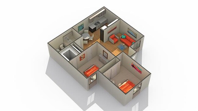 Floorplan - Mesa Station Apartments