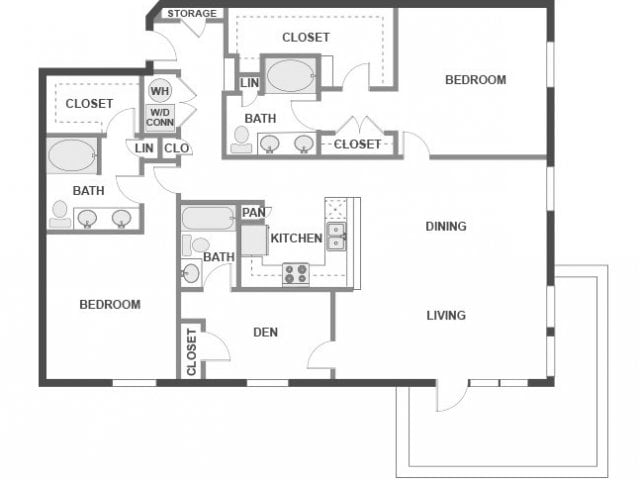 Floorplan - AMLI 300