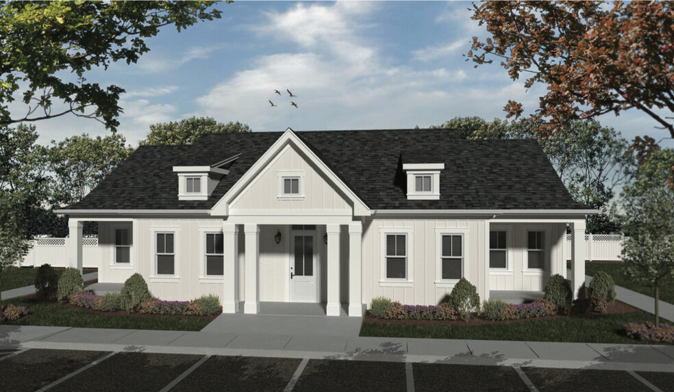 Leasing office and clubroom - Erie Ridge Townhomes
