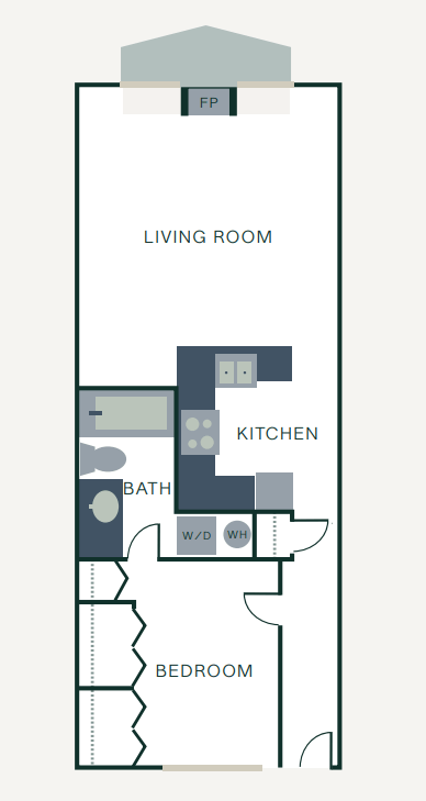 Floorplan - C.W. Moore Apartments