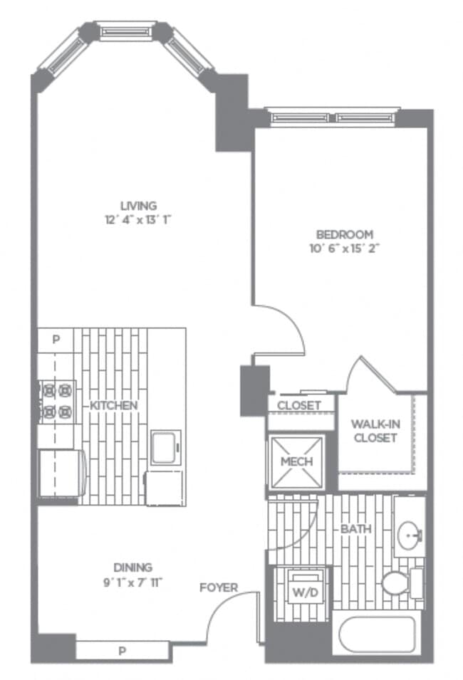 Floorplan - The Asher