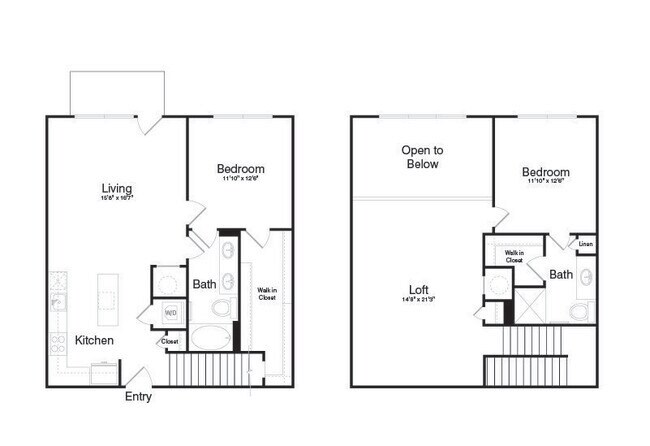 Floorplan - The Katy at Victory Park