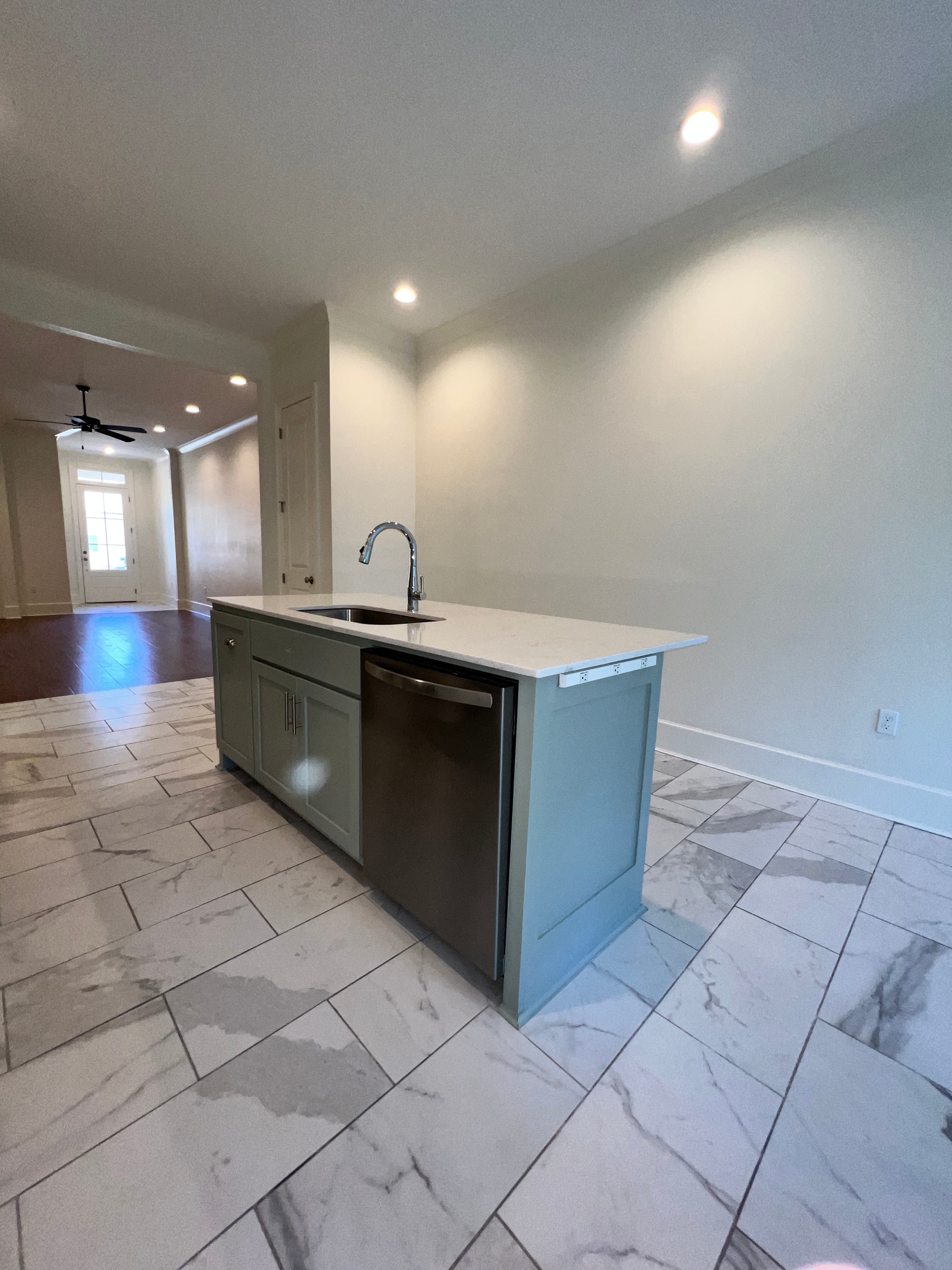 Kitchen Island with New Appliances - 324 Saint Thomas Ln