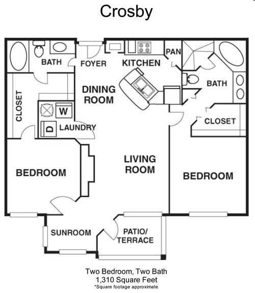 2BR/2BA - Central Park