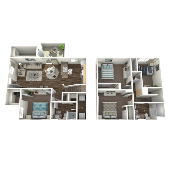 Floorplan - Ventura Townhomes