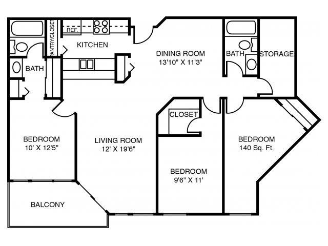 Floorplan - Parkside at Medicine Lake