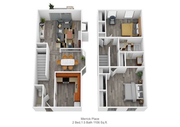 Floorplan - Merrick Place
