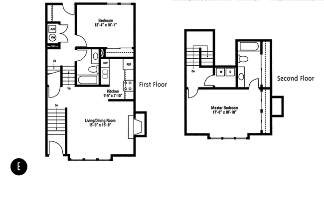 Floorplan - Crawford Square Apartments