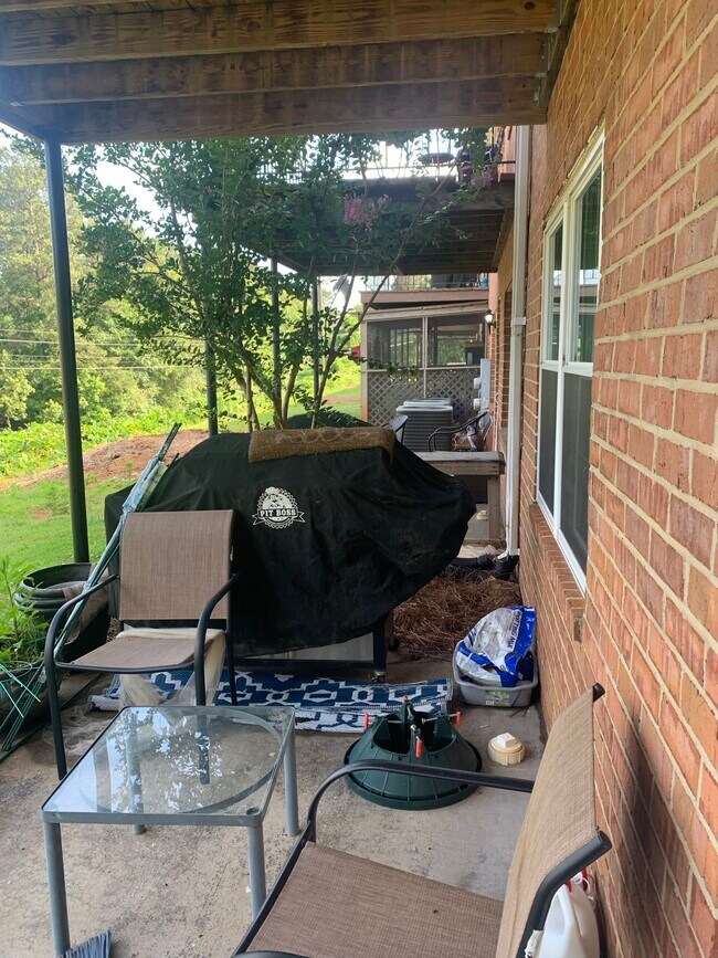 Back Porch. All items will be removed before move in. - 2165 S Milledge Ave