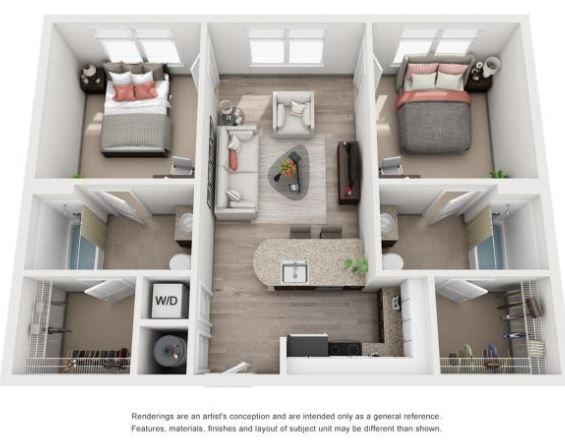 Floorplan - 200 Edgewood | Student Housing