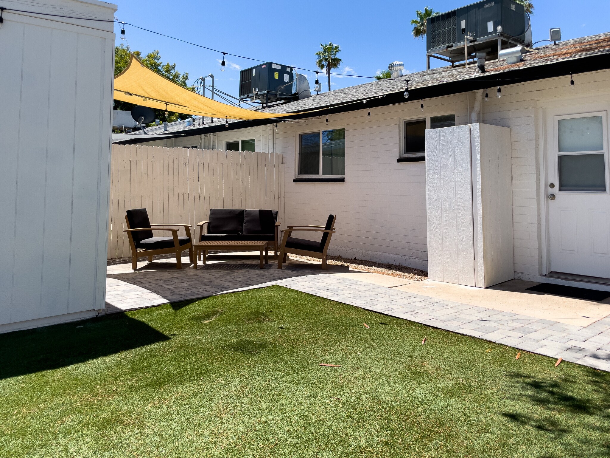 Private fenced back yard - 4615 N 14th St