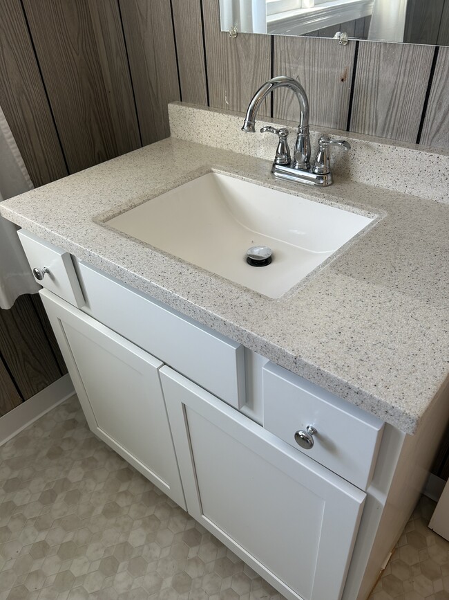 New Vanity, Sink and Chrome Faucet - 126 Continental Ave