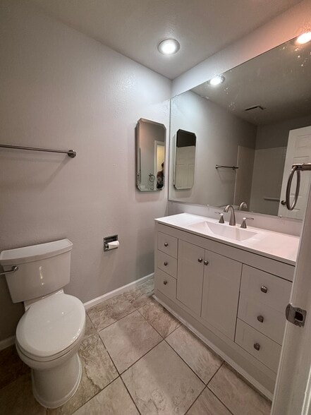 Downstairs bathroom - 2172 S. Victor St.