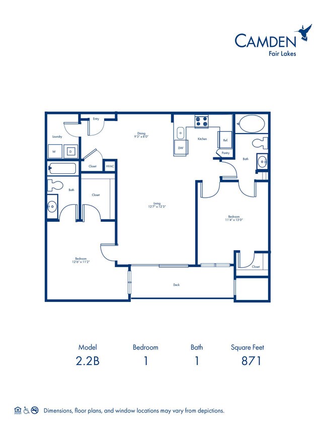 Floorplan - Camden Fair Lakes