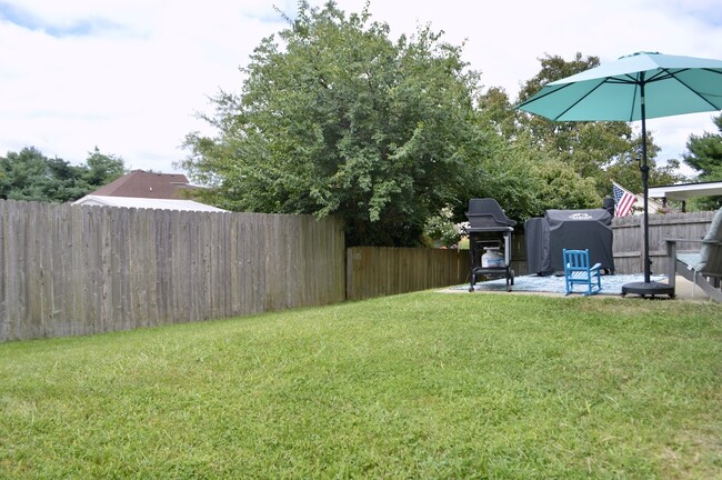 Fenced-in backyard - 2629 Whiteberry Dr