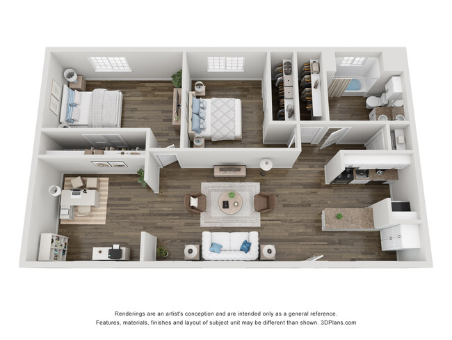 Floorplan - Paseo Gardens