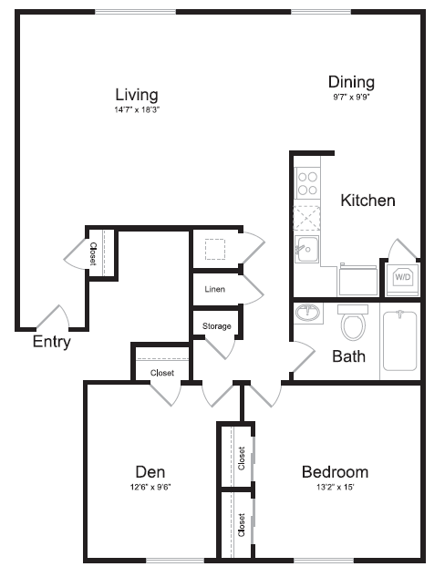 Floorplan - One80 Watkins Mill
