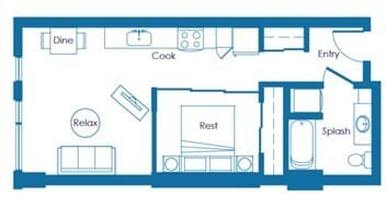 Floorplan - Icon Apartments