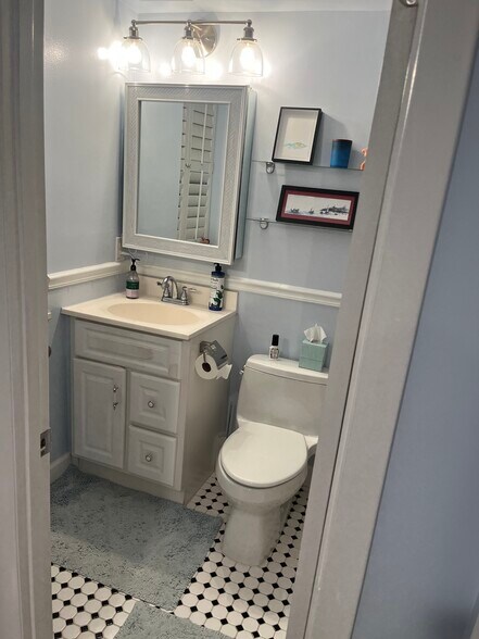 Updated bathroom cabinet - 2440 16th St NW