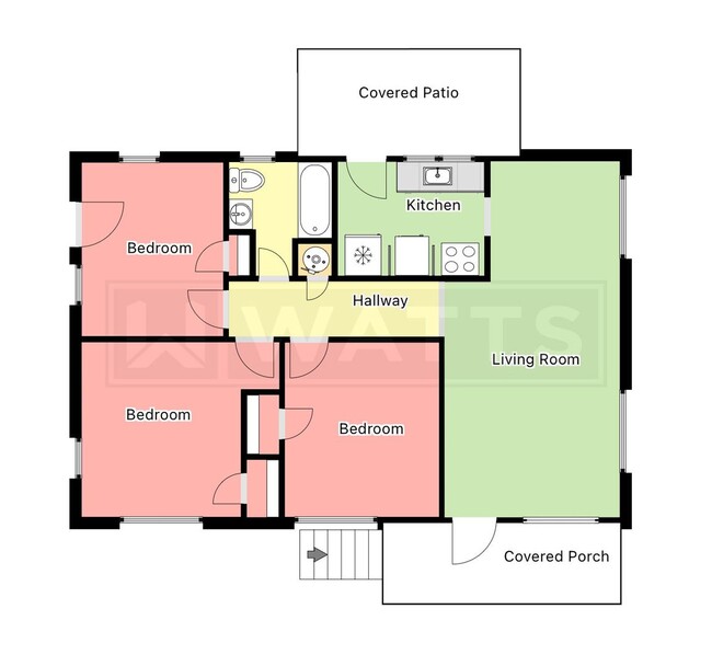 Building Photo - 3-Bedroom with Renovated Bath in Oak Ridge Park Nieghborhood