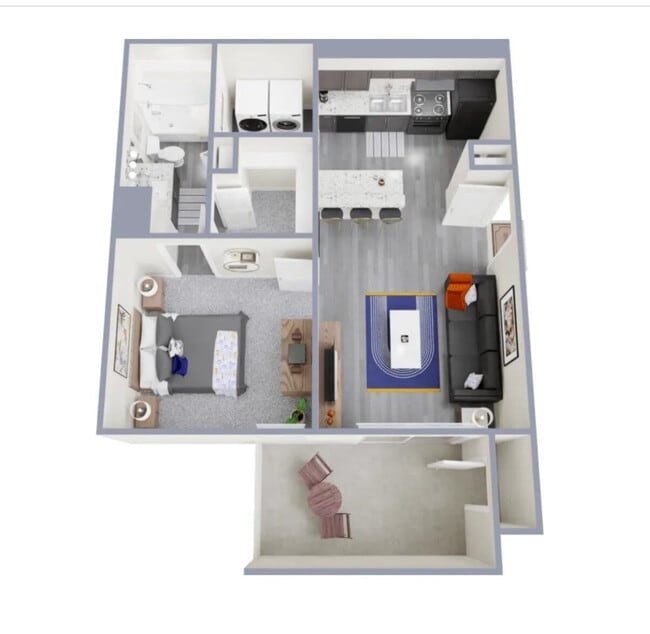 Floorplan - The Waverly Apartments