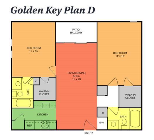 Floorplan - Artscape Apartments