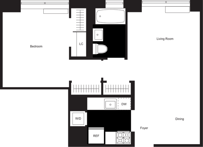 Floorplan - The Caledonia