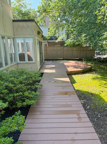 Rear Deck - 1013 Overbrook Rd