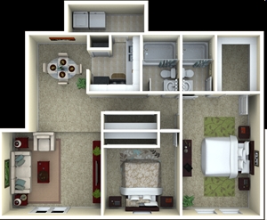 2BR/2BA - Avistele at Andalusia