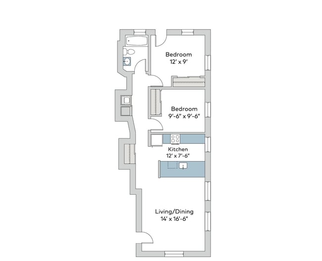 Floorplan - The Colonnades